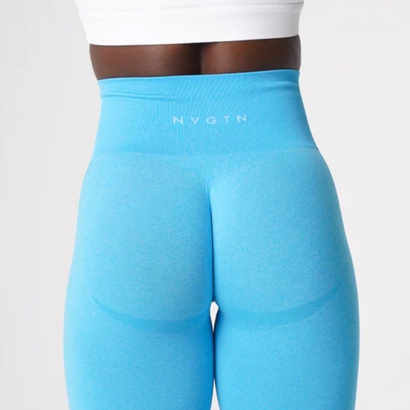 NVGTN AQUA BLUE LEGGINGS CONTOUR - Picture 3 of 8